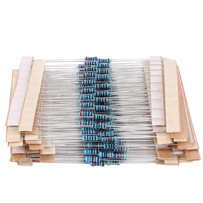 Set 300 điện trở 10 -1M Ohm 1/4W 1% 30 loại chuyên dụng