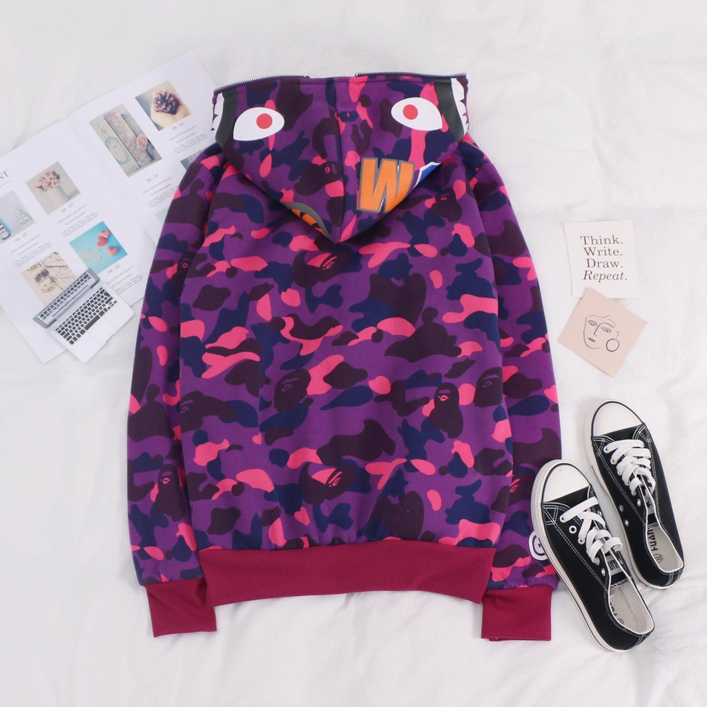 áo hoodie,bape,Áo khoác cá mập,Áo len unisexhàn quốc | BigBuy360 - bigbuy360.vn