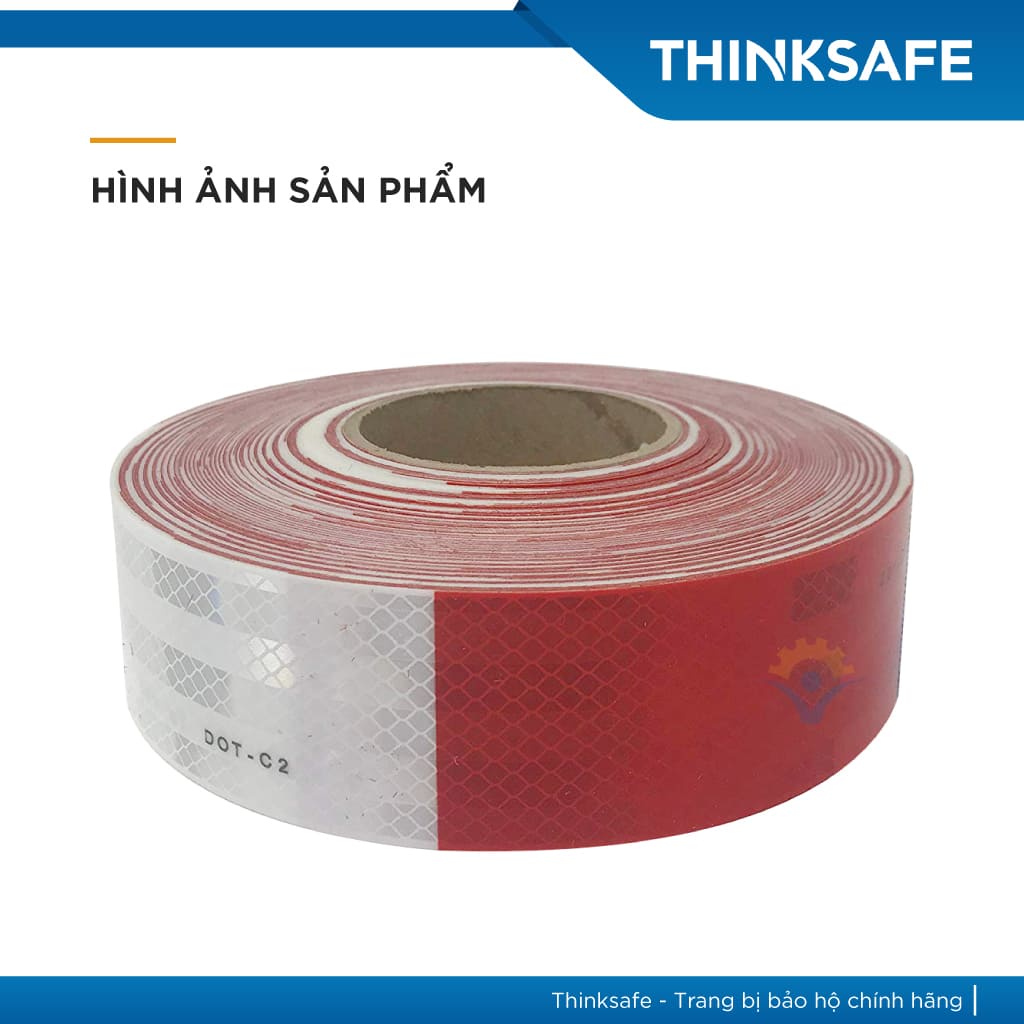 Băng keo phản quang thương hiệu 3M 983 cấu trúc kim cương, siêu sáng, bền màu, dán ô tô, xe máy - THINKSAFE