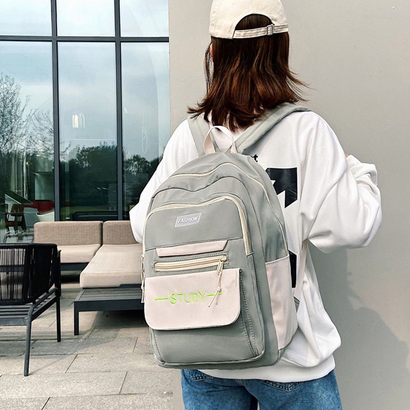 Ba Lô Đeo Vai Vải Nylon Cỡ Lớn Thời Trang Cho Nữ