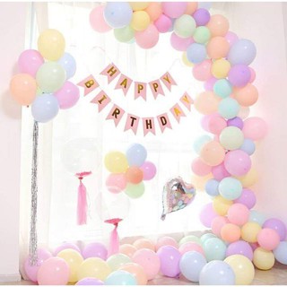 [Rẻ nhất] Bóng bay tròn Pastel size 10 inch