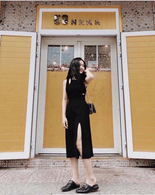 chân váy midi xẻ tà | BigBuy360 - bigbuy360.vn