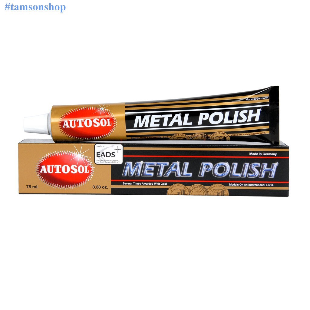 Tuýp Kem Đánh Bóng Xóa Ố Mờ Rỉ Sét Kim Loại Nhôm Đồng Autosol 75ml