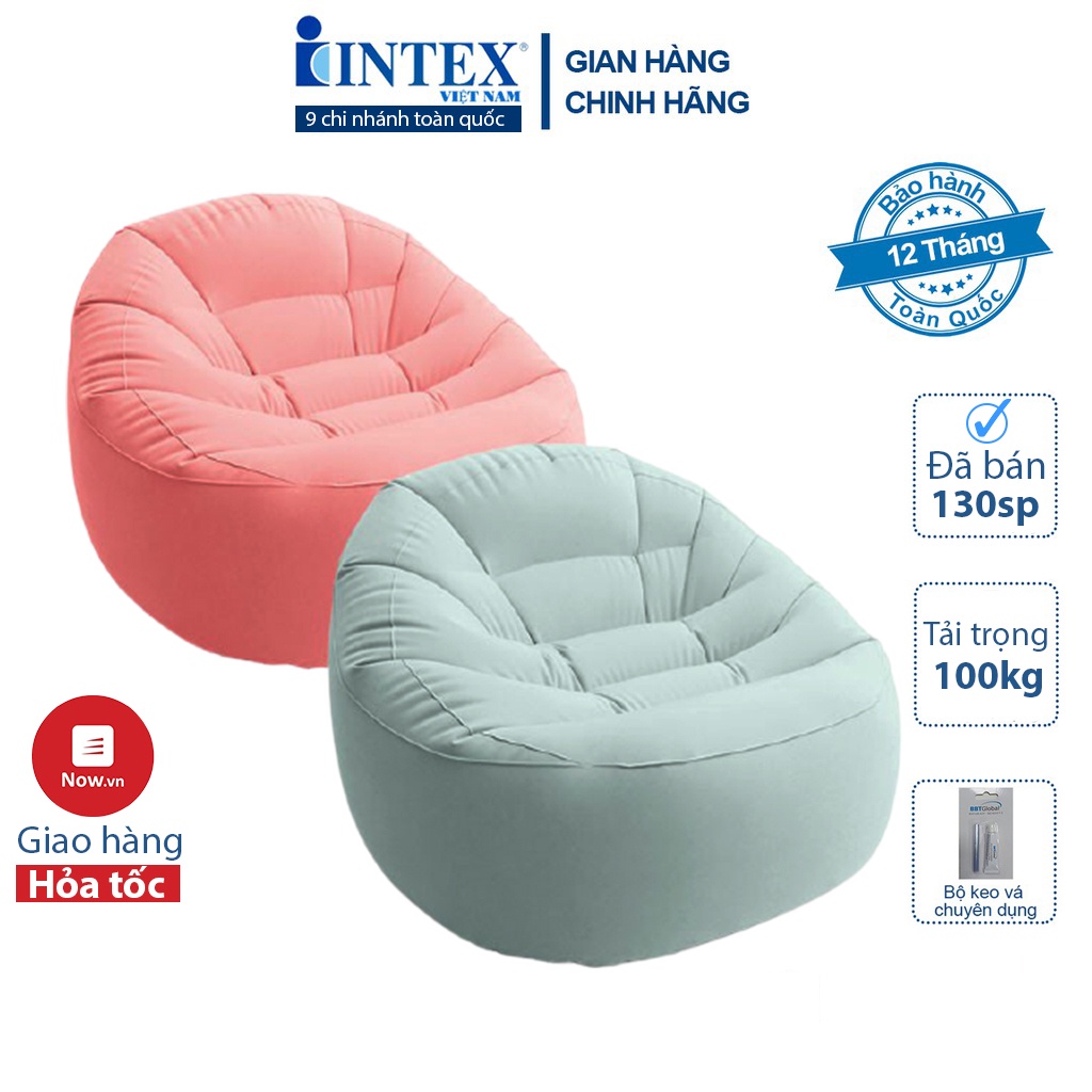 Ghế hơi mẫu mới INTEX