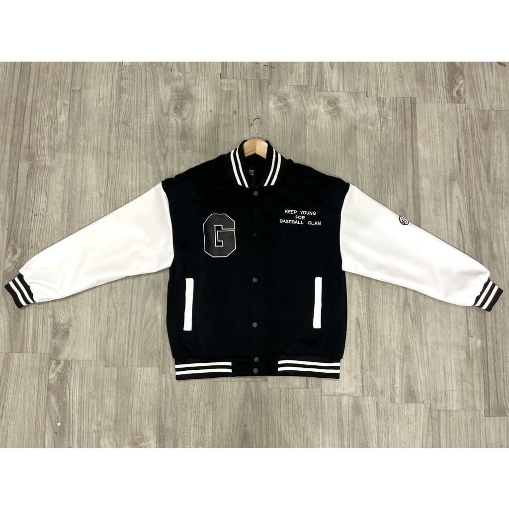 Áo Bomber MLBNY Chữ G Limited Unisex Nam Nữ Cá Tính Siêu Đẹp