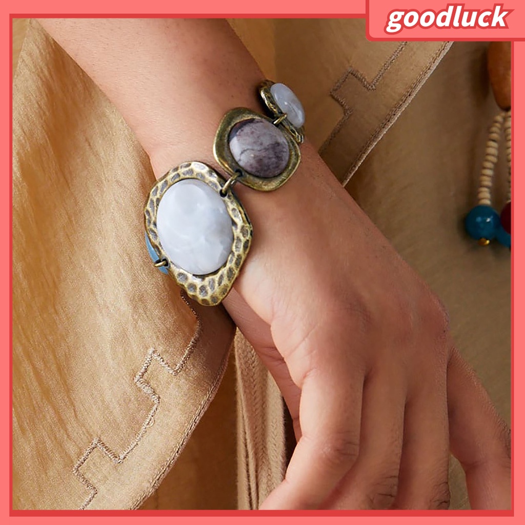Goodluck| Vòng Đeo Tay Bằng Hợp Kim Thiết Kế Độc Đáo Thời Trang Cho Nữ