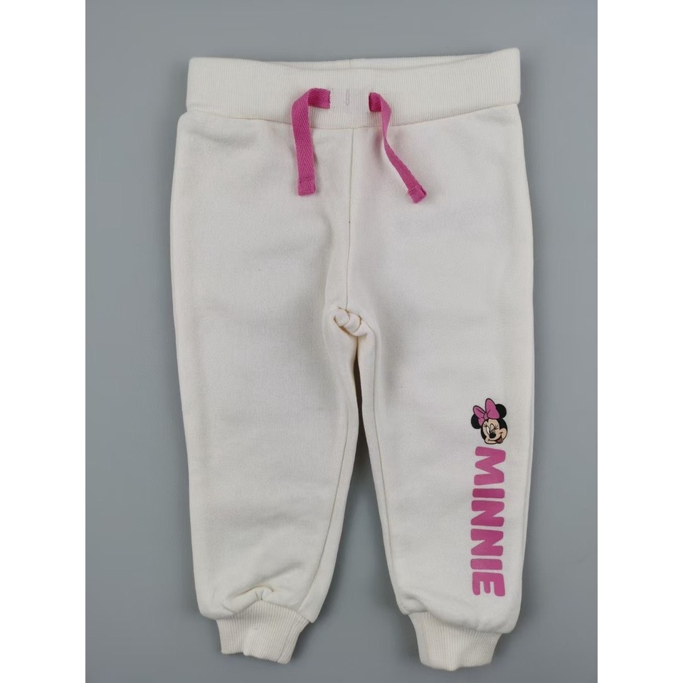 Set Minnie bé gái hãng Disney Primark dư xịn màu trắng hồng 3 chi tiết siêu xinh