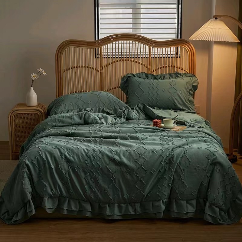 Set Đũi Dệt Chăn Hè Phong Cách HQ - Shinbedding( Nhiều Màu Sắc)