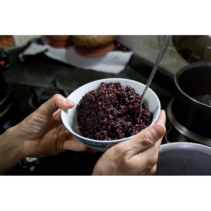 Gạo LỨT ĐEN dẻo Điện Biên dành cho thực dưỡng EATCLEAN gói 500gr-1kg