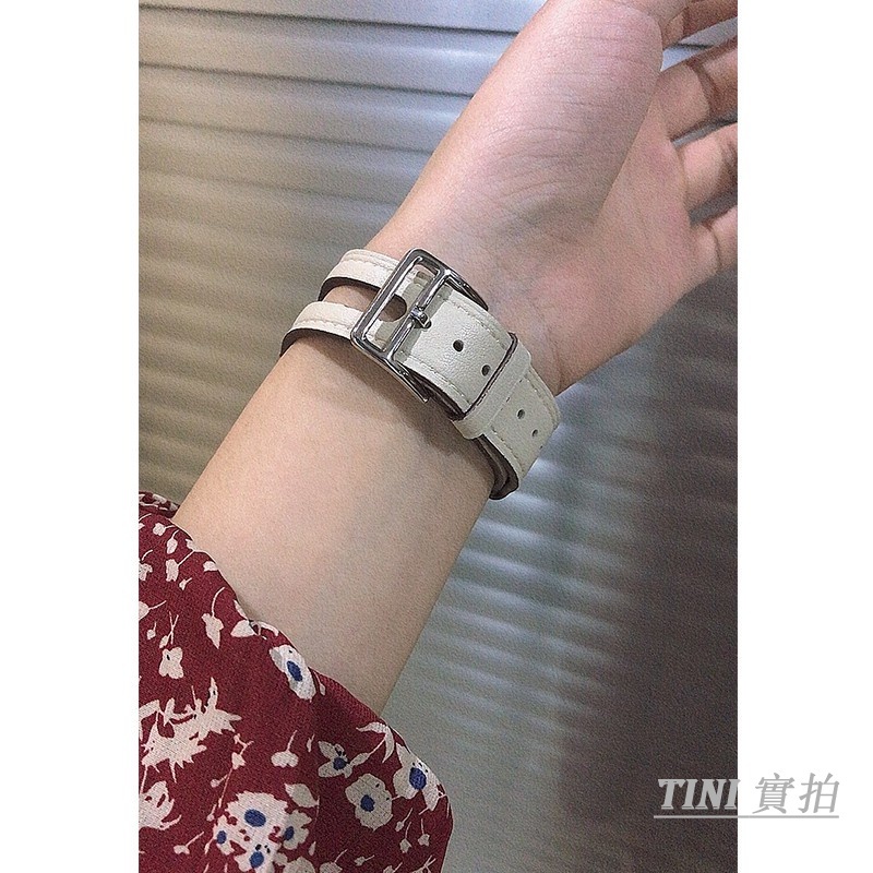 Dây Đeo Da Cho Đồng Hồ Apple Watch Series 7 SE 6 5 4 3 2 1 38mm 40mm 41mm 42mm 44mm 45mm