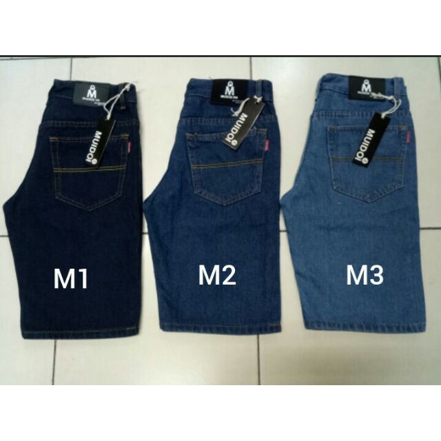 Quần shorts jeans nam, Quần sóc bò nam