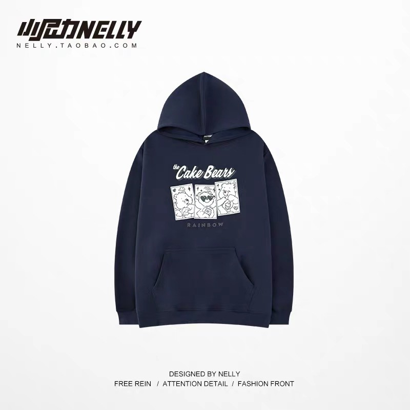 Áo nỉ hoodie lót lông Nelly Heybig mã NNL241