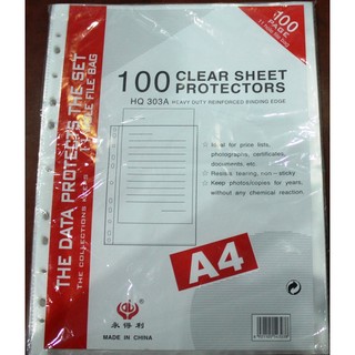 Túi đục lỗ A4