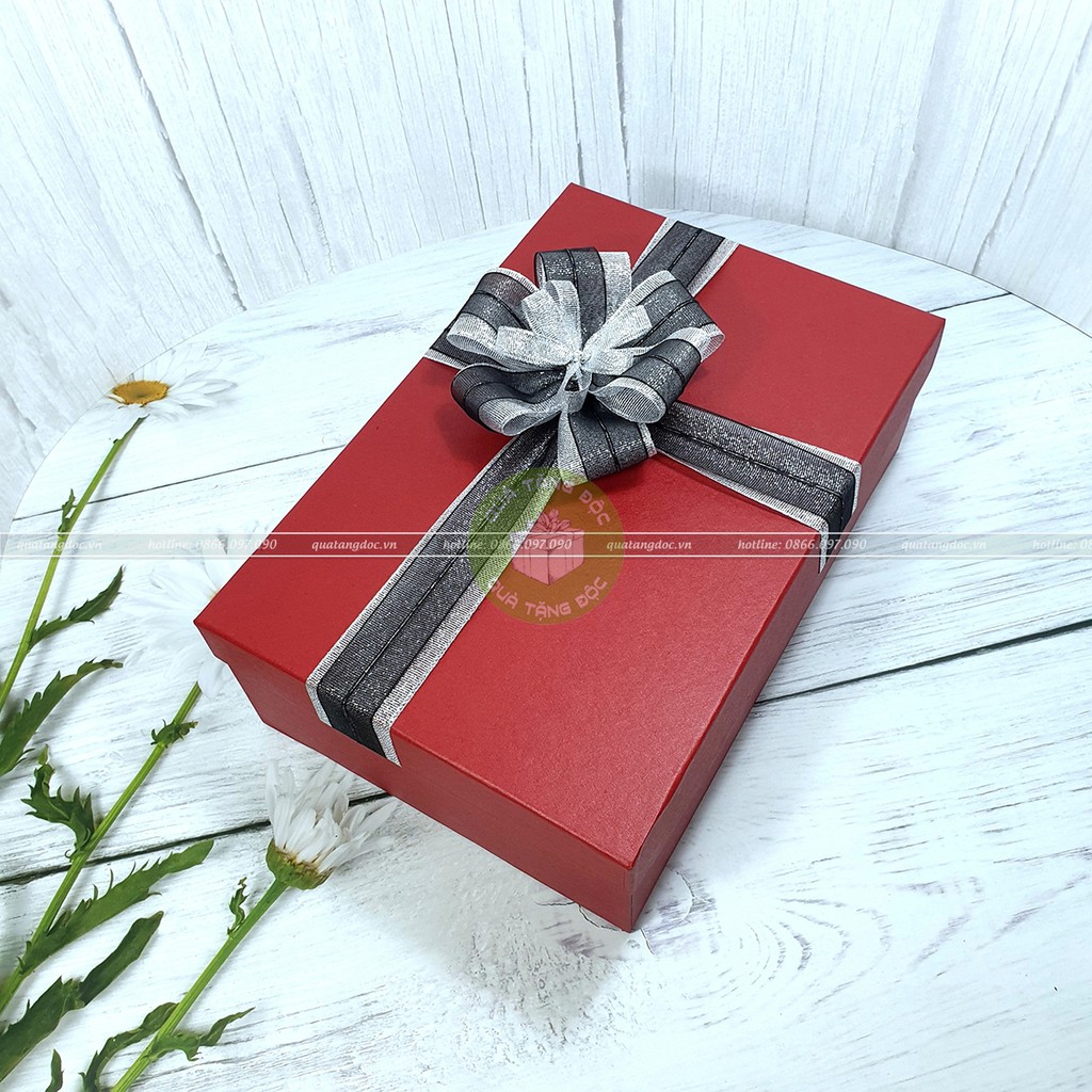 [Tặng thiệp + Giấy rơm] Hộp quà tặng đẹp HQ09 – 30x20x10cm | BigBuy360 - bigbuy360.vn