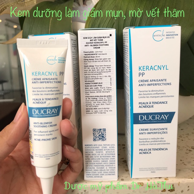 Kem dưỡng giảm mụn mờ thâm