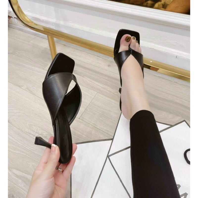 [Xưởng dép cao gót] DÉP GUỐC CAO GÓT NỮ TÔNG BẢN TO GÓT NHỌN 7p CỰC HOT