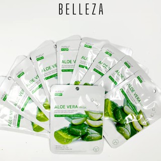 Mặt Nạ Dưỡng Da 🎁Free Ship+Quà Tặng🎁 Mặt Nạ Lô Hội Aloe Vera Mask Amisilk Korea