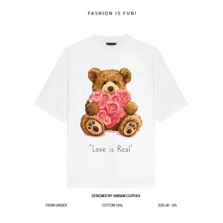 Áo Thun Đôi Gấu Teddy Đáng yêu