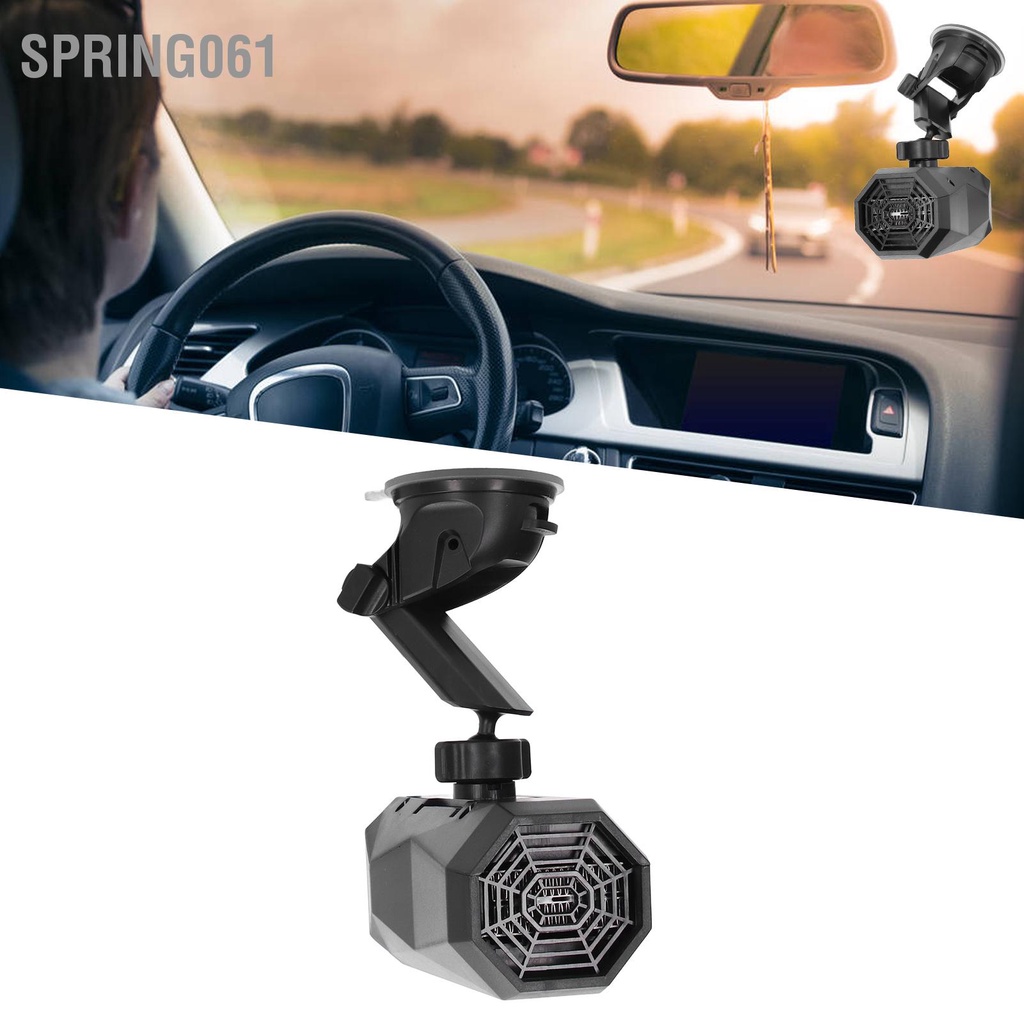 Spring061 Máy sưởi ô tô 12V Đa chức năng Hệ thống nhanh có thể điều chỉnh 360 ° Kính chắn gió đa Phá băng cho xe