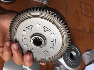 Bộ nồi sau xe dream wave 100 ( nhông hú )