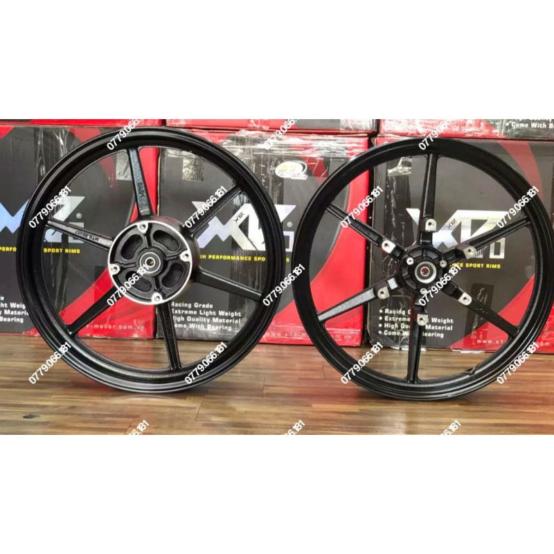 BÁNH MÂM WINNER HOẶC WINNER X CÓ ABS SIZE 1.85 & 2.5 KIỂU 6 CÂY X1R CHÍNH HÃNG