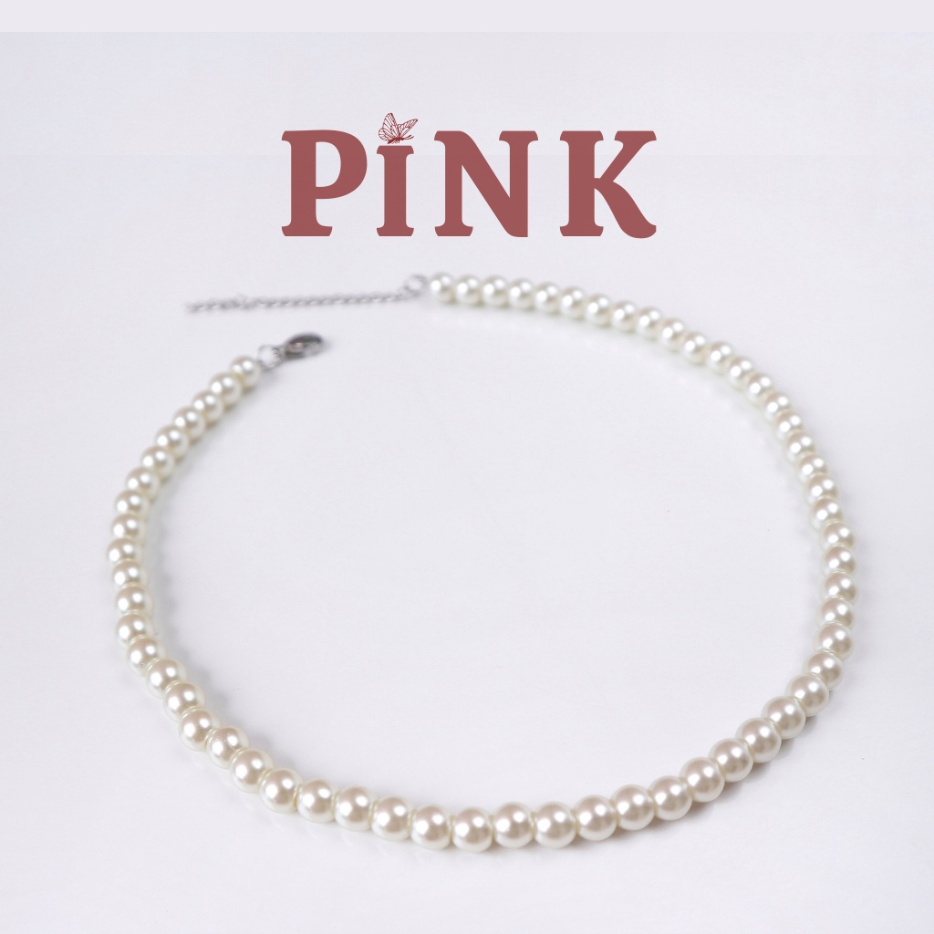 Dây chuyền ngọc trai unisex giành cho nam và nữ 6li.