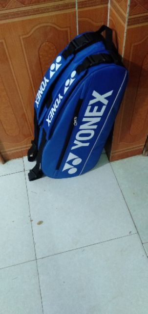 Bao vợt cầu lông 2 ngăn chính màu cam