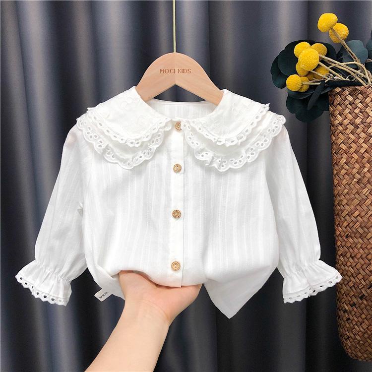 2021Bộ Quần Yếm Bé Gái Mùa Thu Mẫu Mới Quần Dài Bé Gái Nổi Tiếng Trên Mạng Denim Áo Sơ Mi Bé Gái Dễ Thương Thời Trang Hàn Quốc | BigBuy360 - bigbuy360.vn