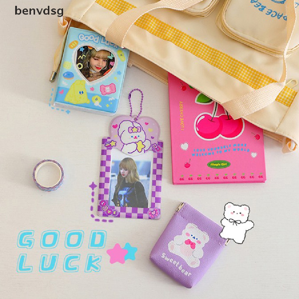 Benvdsg &gt; Ví Đựng Ảnh Thẻ Hình Thỏ Kawaii Kpop Bảo Vệ Ảnh Thần Tượng
