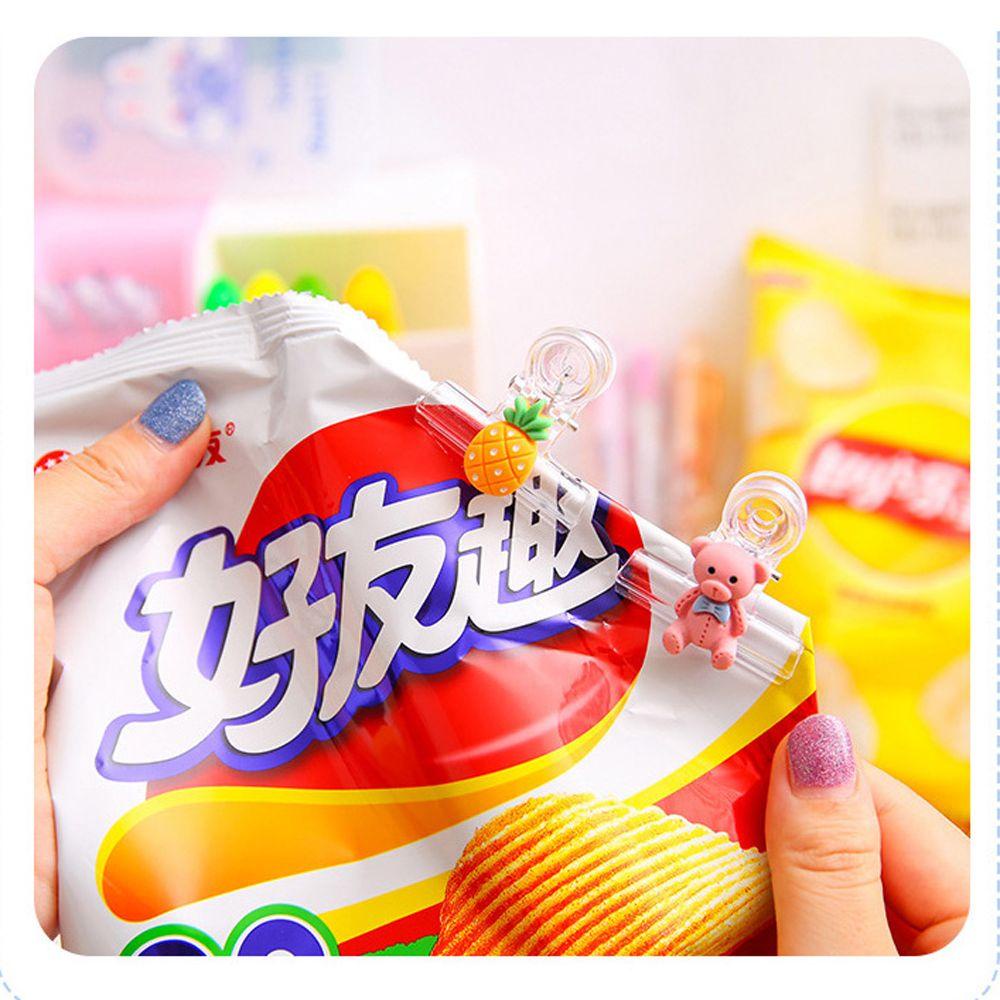 Kẹp Giữ Tài Liệu Bằng Nhựa Trong Suốt In Họa Tiết Hoạt Hình Dễ Thương