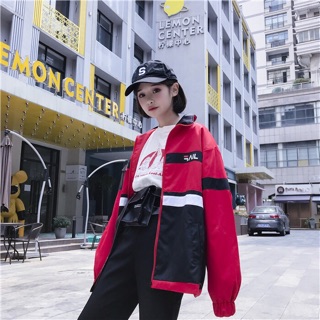 Áo khoác gió nữ form rộng