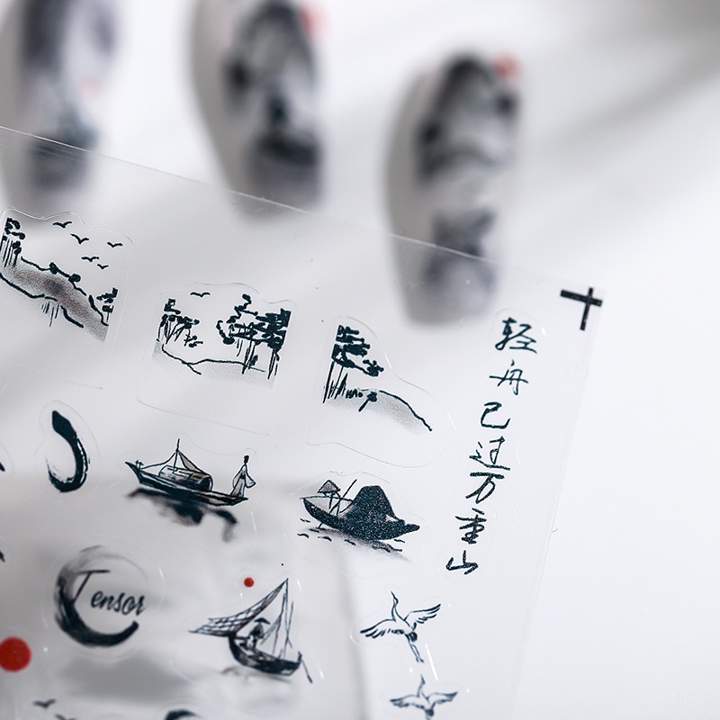 ⚡Miếng Dán Trang Trí Móng Tay Họa Tiết Chiếc Thuyền TS-1775