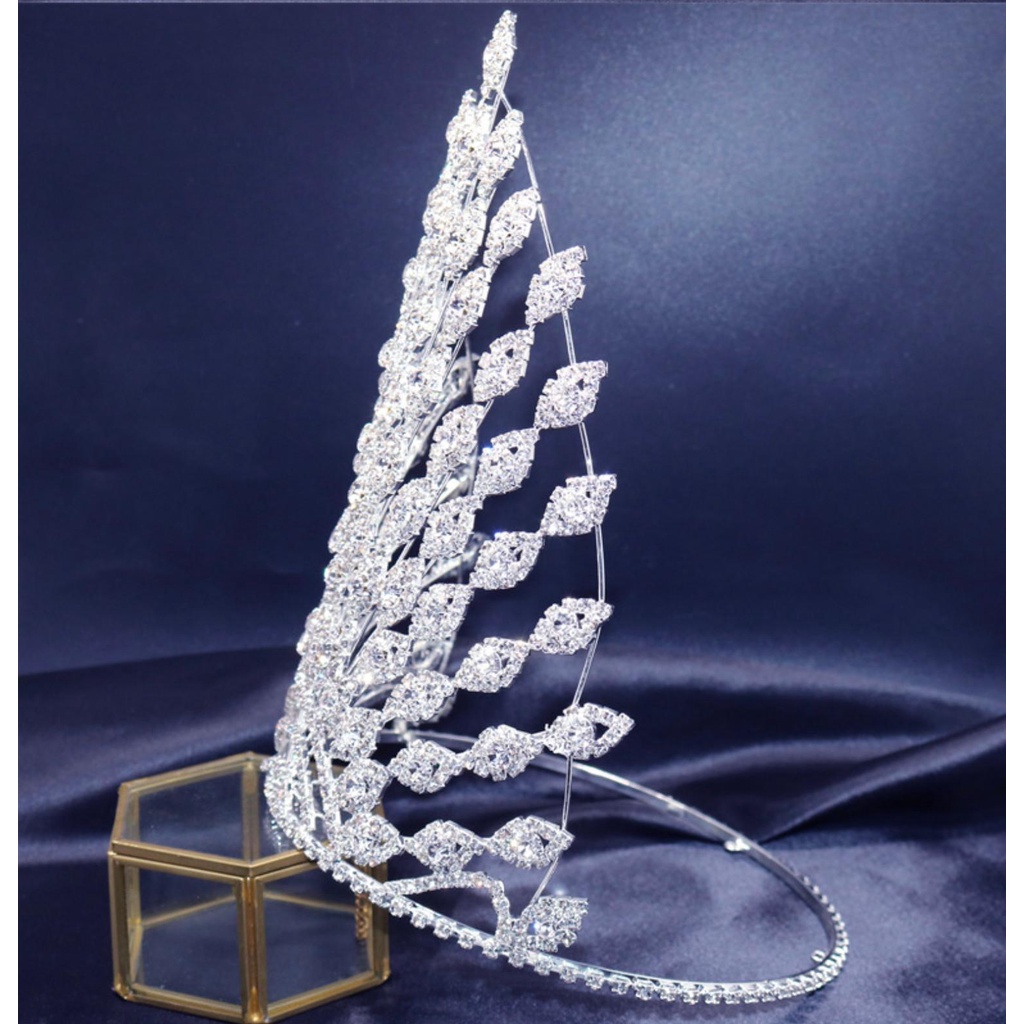 Vương miện các cuộc thi 2022 cao 20 cm Gianpkc Phụ kiện cưới Giang Sp04  Phụ kiện cưới Giang