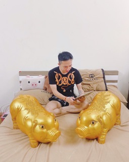 Heo đất tiết kiệm tiền to khủng 80 cm