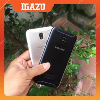 Full bộ Vỏ+khung xương điện thoại SamSung Galaxy J7 Pro 2017 / J730 zin hãng (màu vàng-đen) - IGAZU