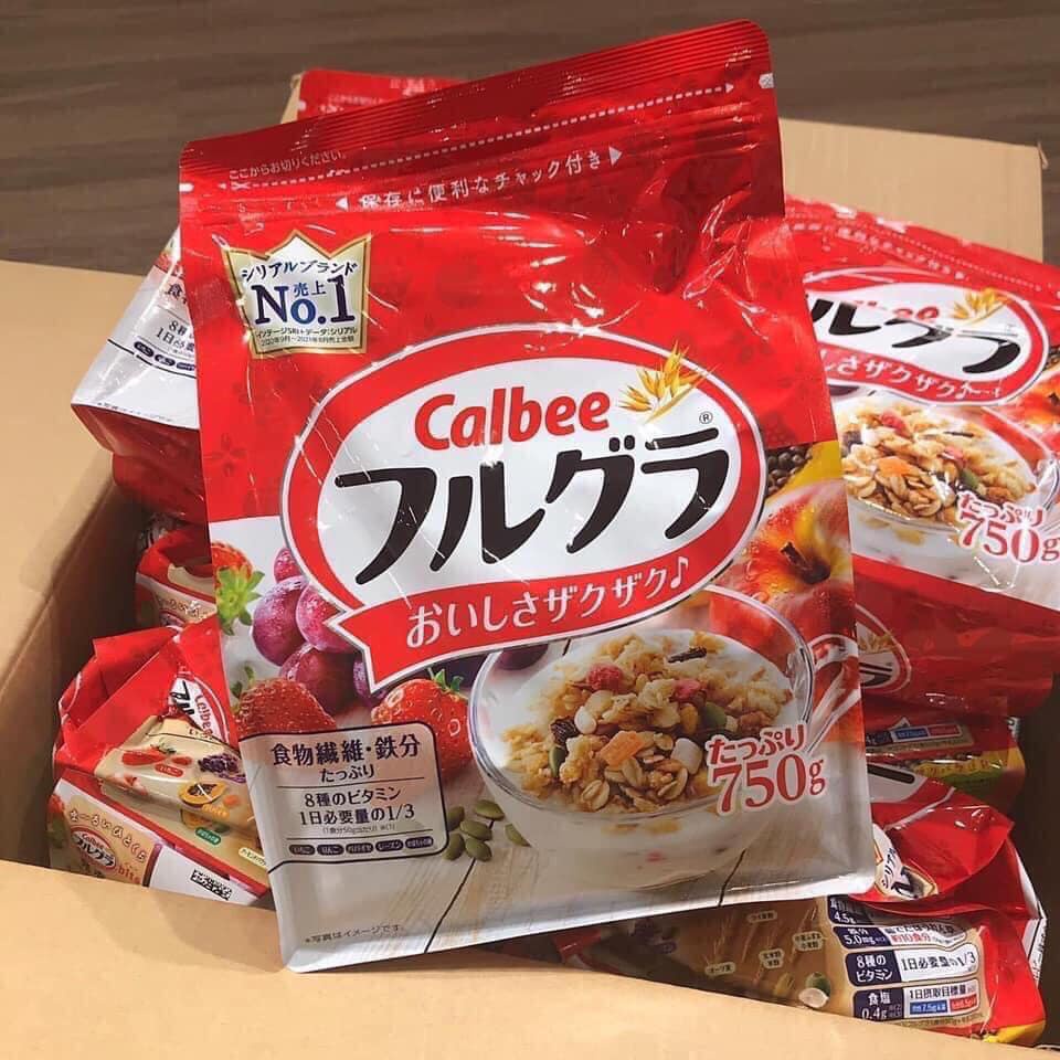 Ngũ cốc Calbee Nhật Bản 750gr