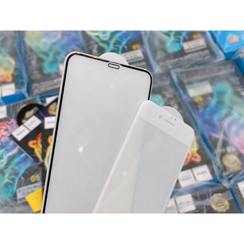 Kính cường lực full HOCO G5 iPhone 13 Pro Mãx/12mini / 12 Pro Max/ 11 Pro Max/ Xs Max/ XR/ Xs/ 7 8 Plus chống vân tay