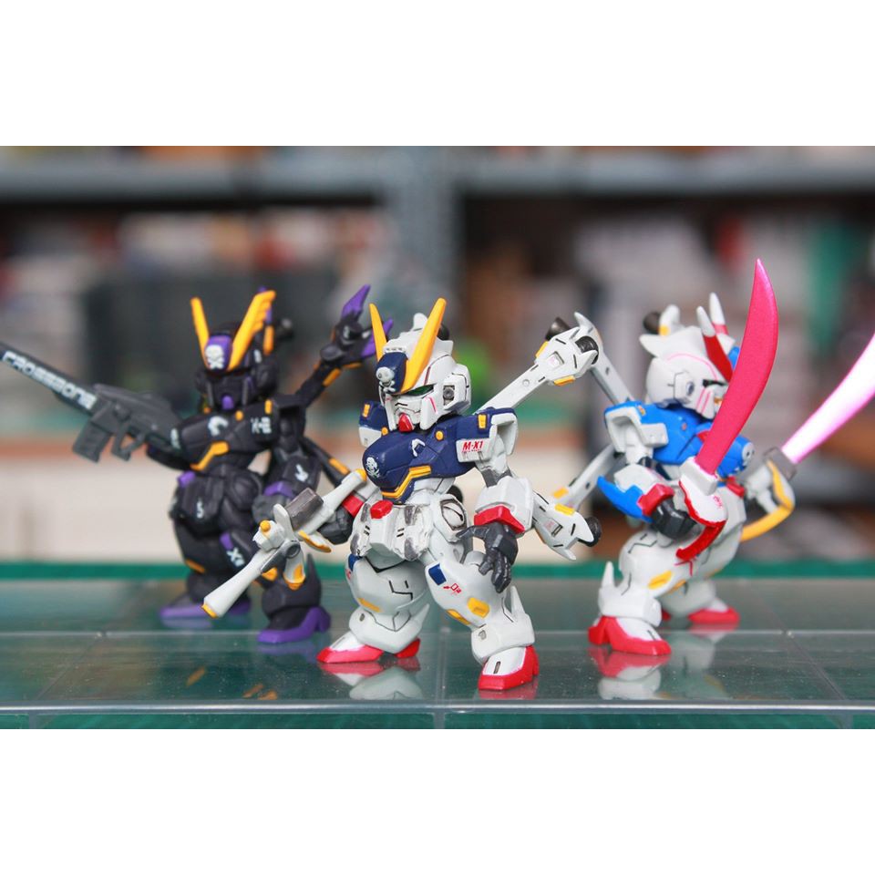 mô hình fw converge gundam crossbone gundam đã dán decal