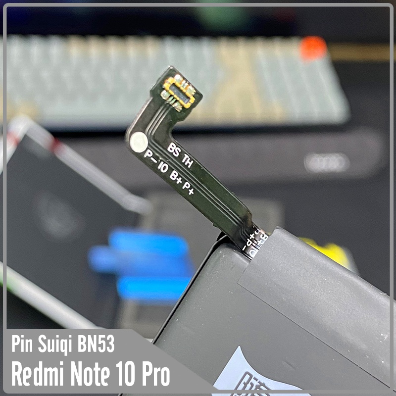 Pin Suiqi Li-ion thay thế cho Xiaomi Redmi Note 10 Pro BN53 5100mAh