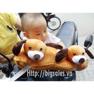 GỐI ĐI XE MÁY 2 ĐẦU AN TOÀN CHO BÉ