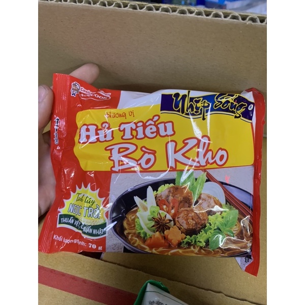 Hủ Tiếu Bò Kho, Sườn Heo Acecook 70g