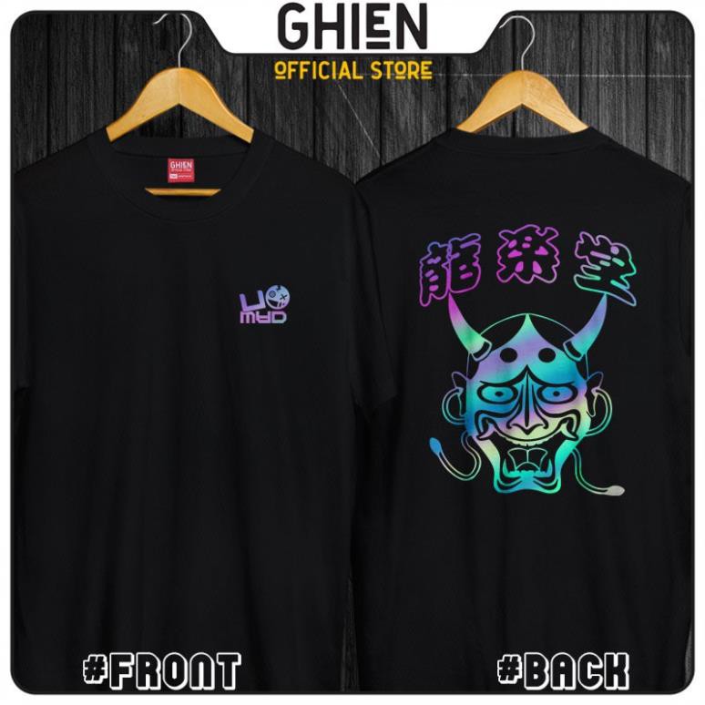 NEW - Áo Thun Mặt Nạ Quỷ Nhật Bản Phản Quang 7 Màu 2020 / áo chất cotton