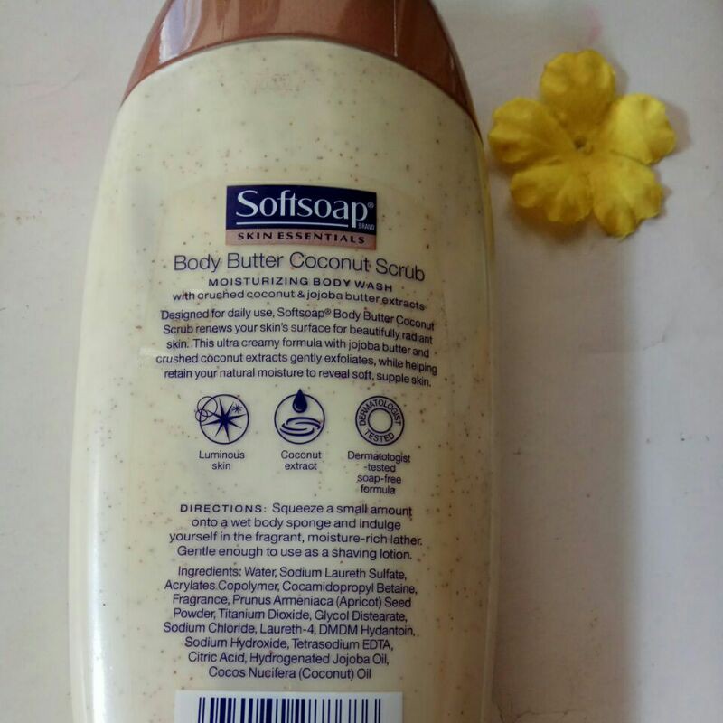 Sữa tắm cát mịn da SOFTSOAP 532ml USA .