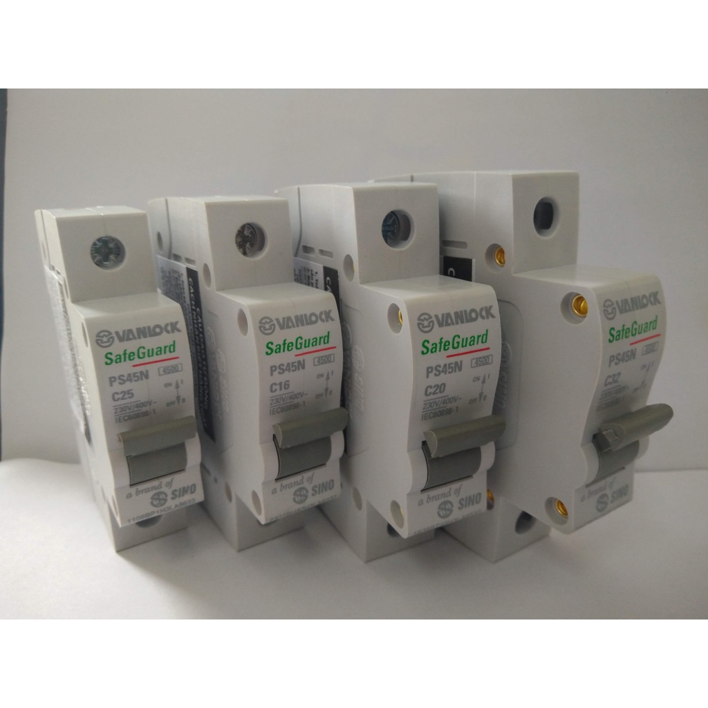 Át tép | Cb 1P Sino Vanlock 16A~63A GIÁ RẺ CHÍNH HÃNG