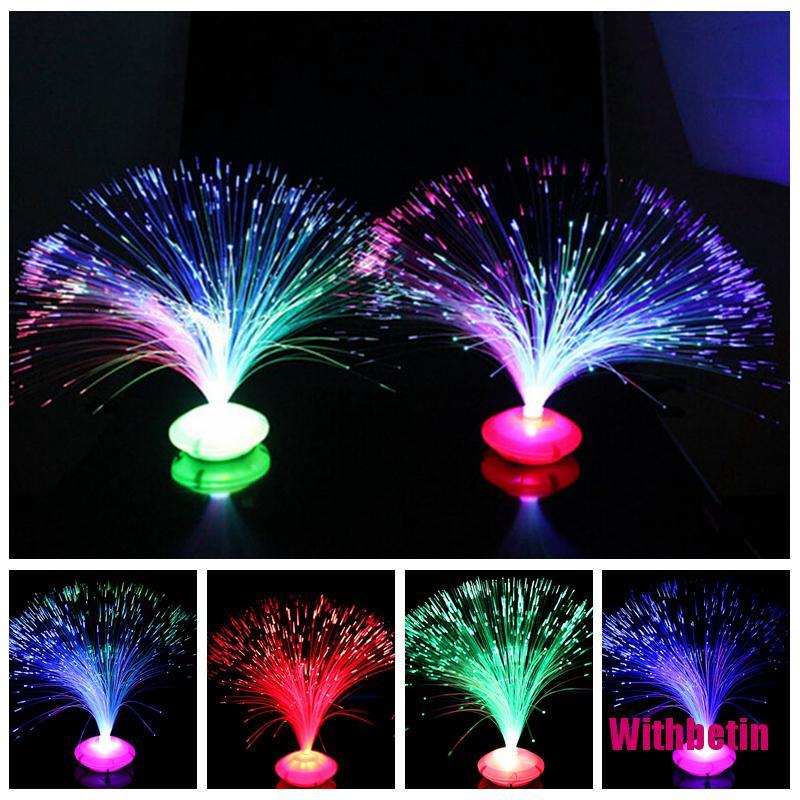 Đèn Led Sợi Quang Thay Đổi Màu Sắc Độc Đáo Trang Trí Nhà Cửa