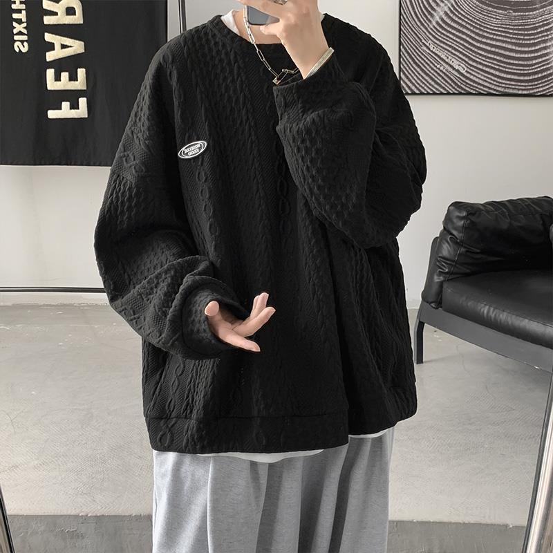 Áo Sweater Pullover Dáng Rộng Phong Cách Hàn Quốc Thời Trang Dành Cho Nam 2022