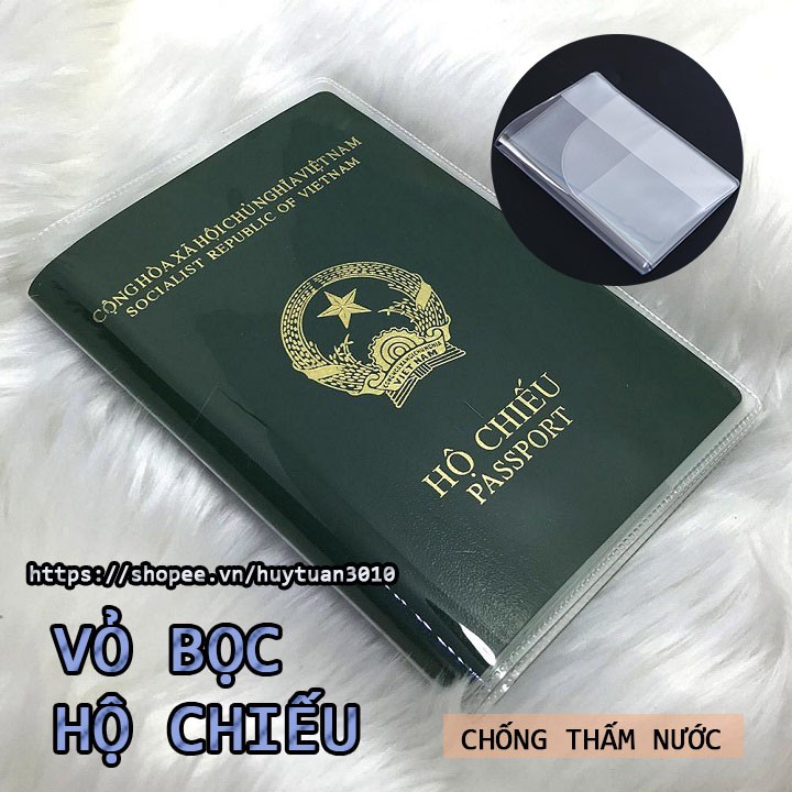 Vỏ bọc hộ chiếu bằng nhựa dẻo