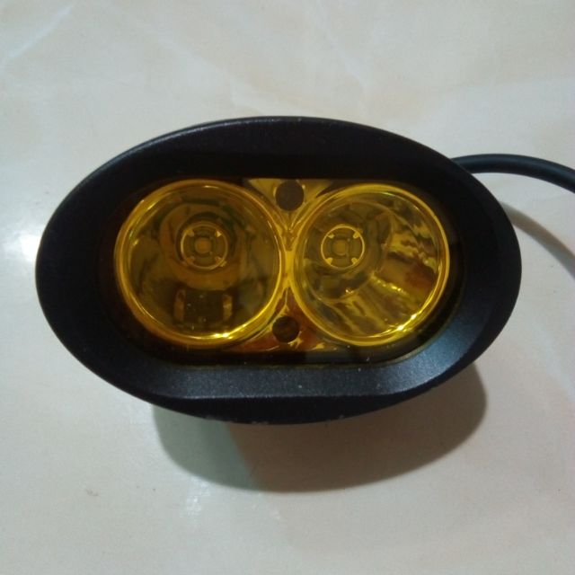 ĐÈN LED TRỢ SÁNG L2 ÁNH VÀNG XE MÁY VÀ ÔTÔ
