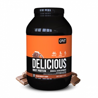 Thực Phẩm Bổ Sung QNT Delicious Whey Protein 908g vị Chocolate-30 lần dùng