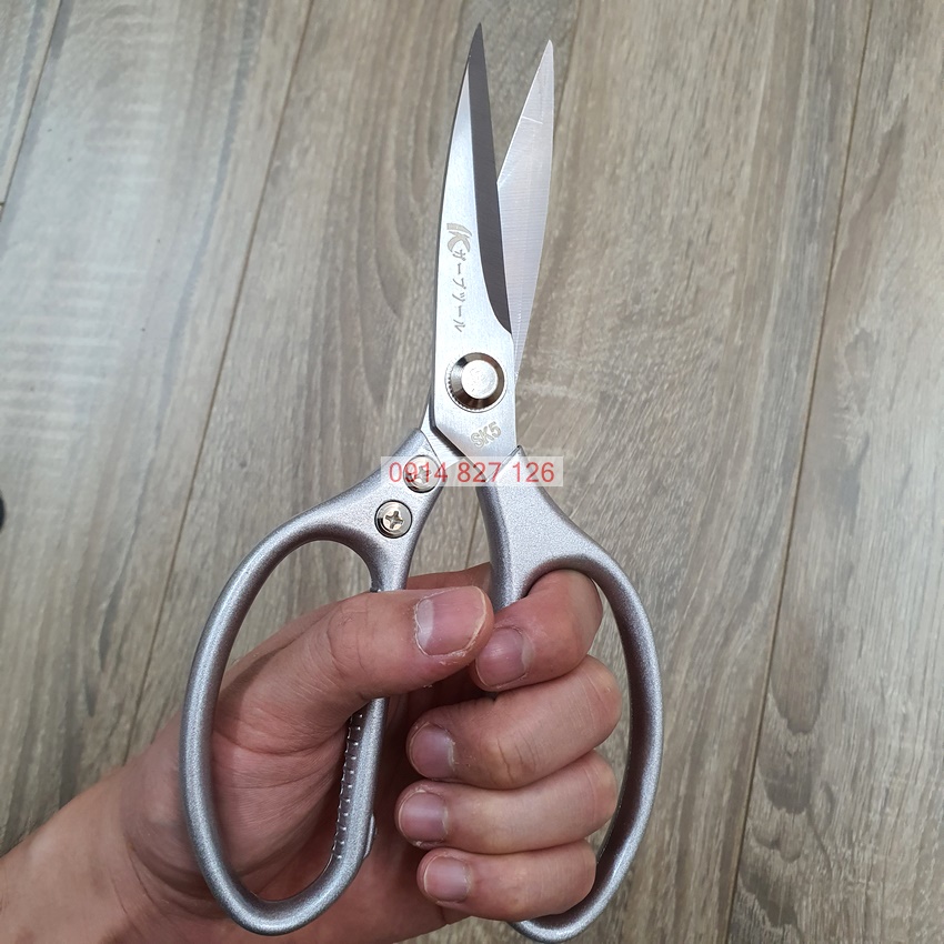Kéo cắt gà thực phẩm cỡ lớn hãng KAPUSI Nhật Bản nhiều màu sắc, Bảo hành 12 tháng Kouritsu Official Store